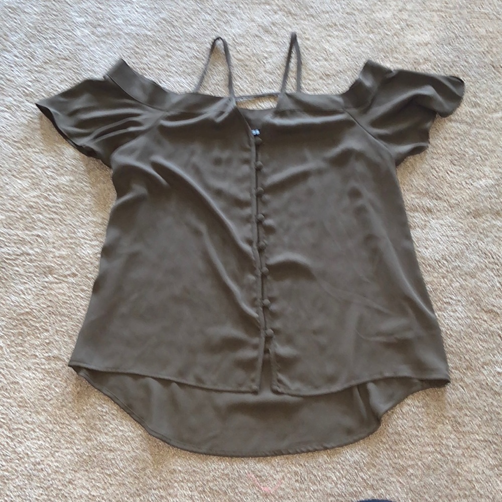 Express short sleeve blouse